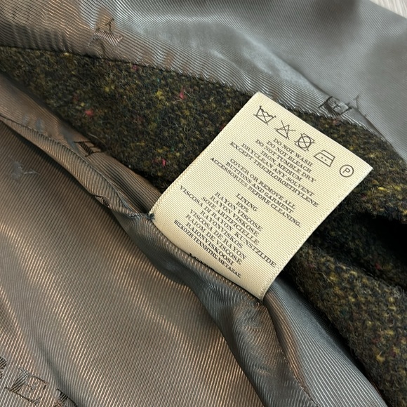 Burberry London Wool Tweed Cape - size S - Picture 5 of 9